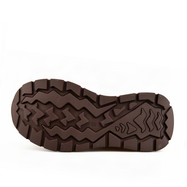 lady's boots genuin leather dark brown 0162869