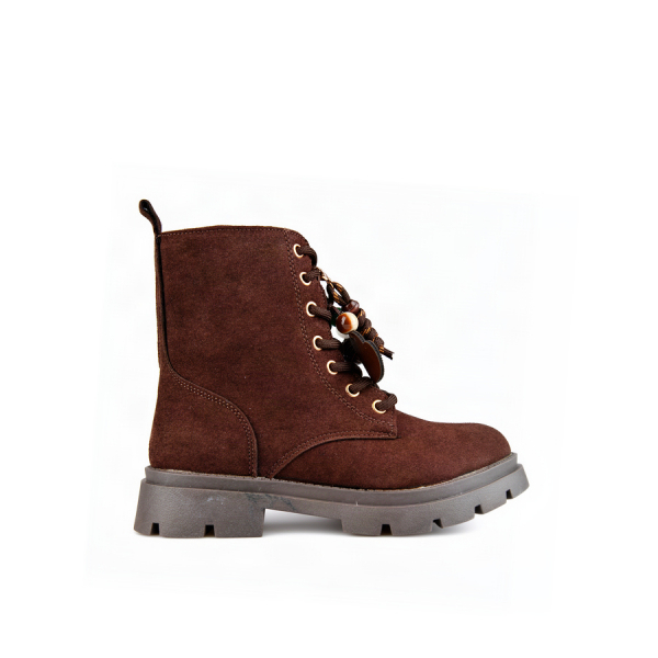 kids boots textiles brown 0162539