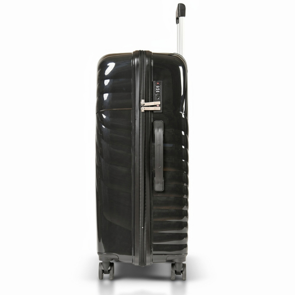 big suitcase polypropylene black 0161603