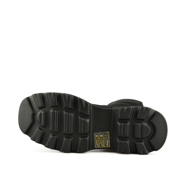 lady's high boots textiles black 0162031