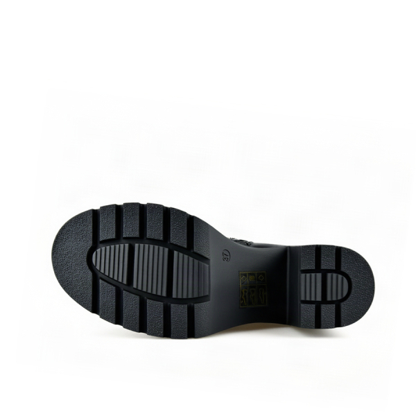 lady's boots synthetic leather black 0162804
