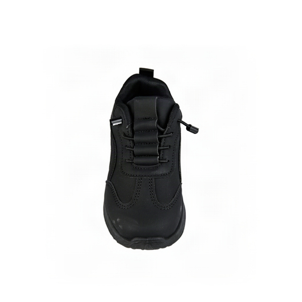 kids sneakers synthetic leather black 0164179