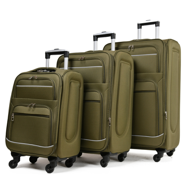 small suitcase textile green 0163726