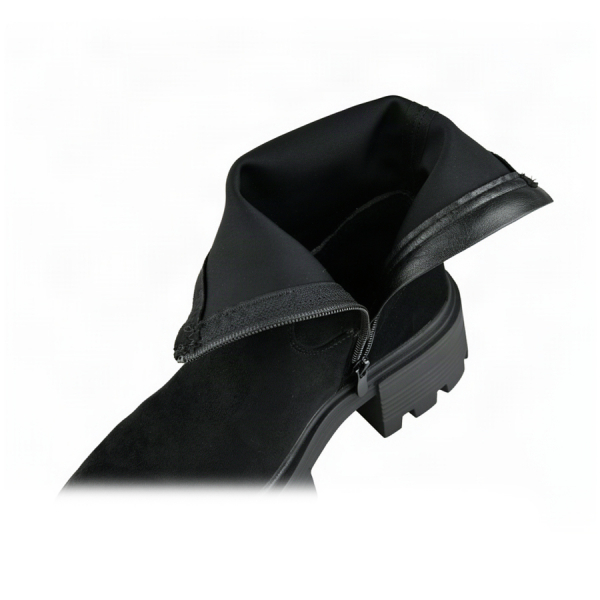 lady's boots textile black 0162411
