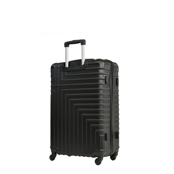 малък куфар пластмаса АBS  черен 0163684