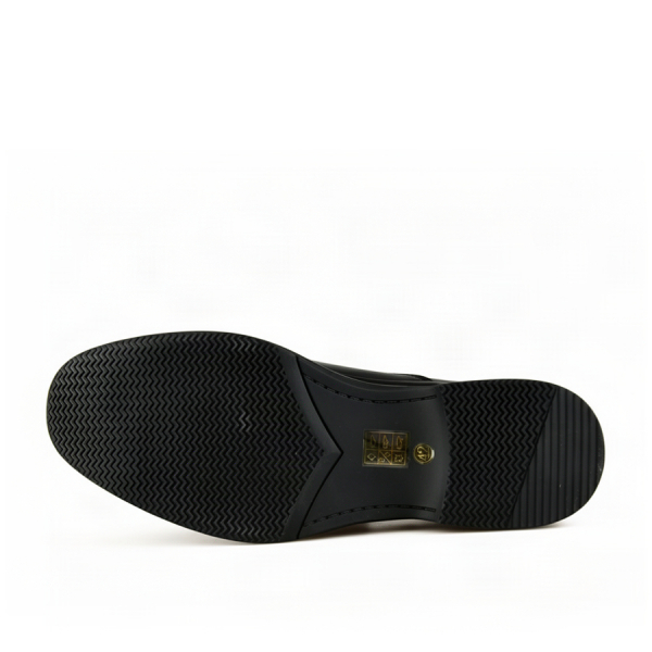 men's shoes genuin leather black 0162948