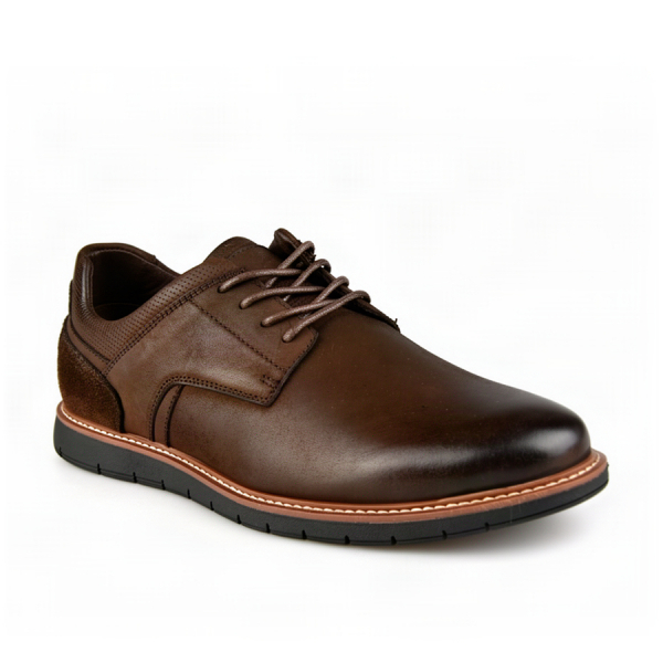 men's shoes genuin leather brown 0162958