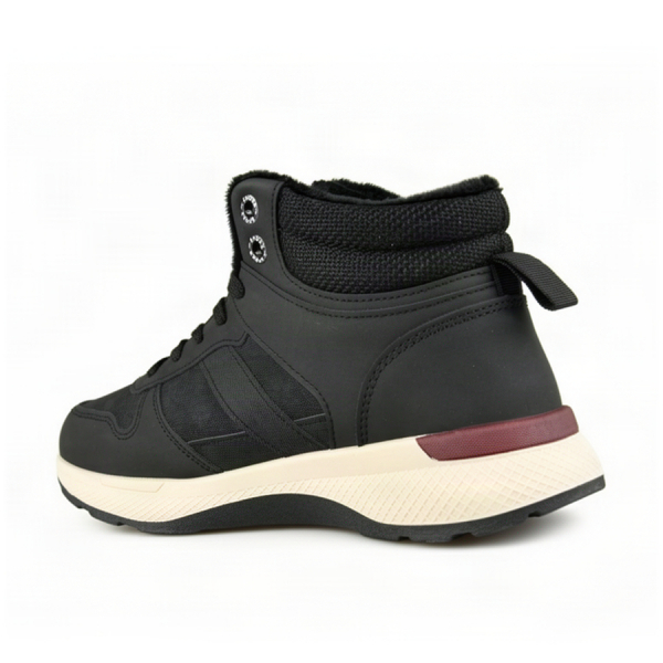 men's boots synthetic leather black 0162603
