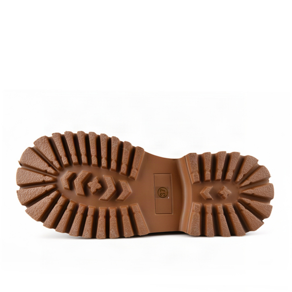 lady's boots genuin leather light brown 0162660