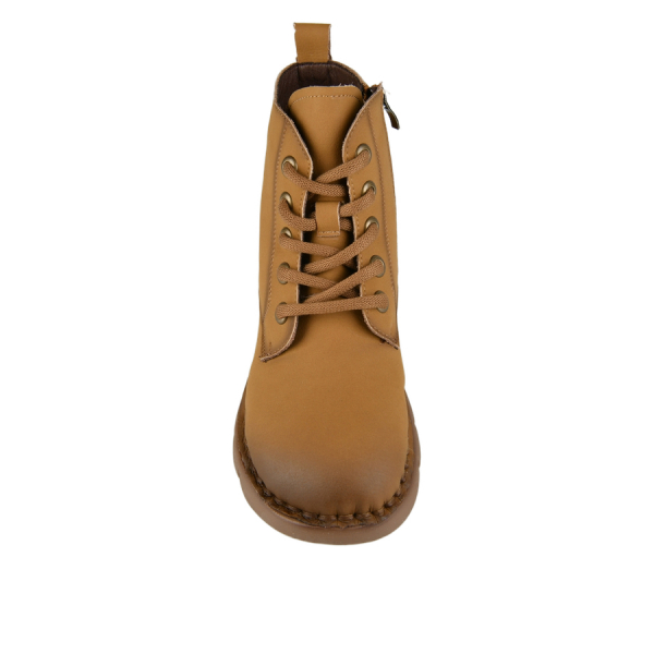 lady's boots genuin leather brown 0162854