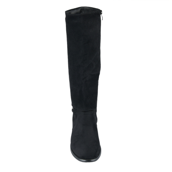 lady's high boots textile black 0163215