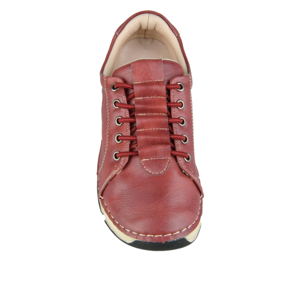 lady's shoes synthetic leather red 0162746