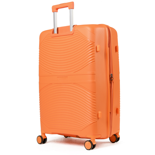 big suitcase polypropylene orange 0161435