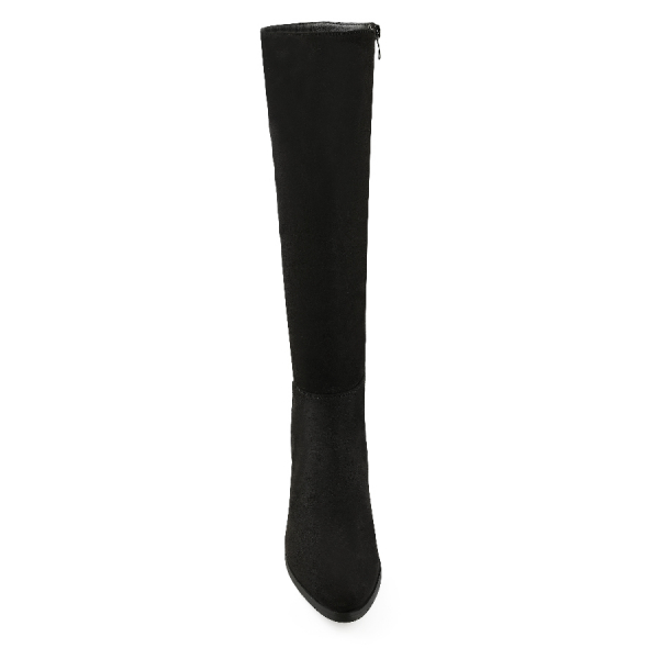 lady's high boots textiles black 0162026