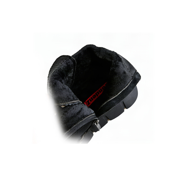 lady's boots genuin leather black 0162855
