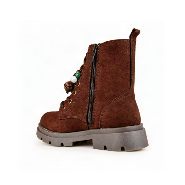 kids boots textiles brown 0162539
