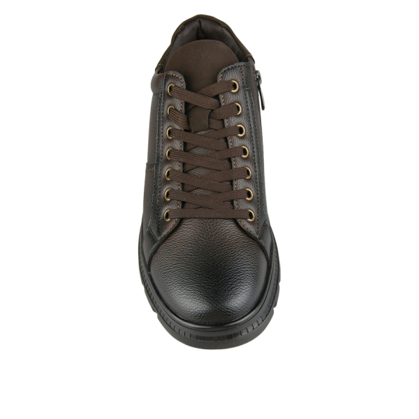men's shoes synthetic leather brown 0162964