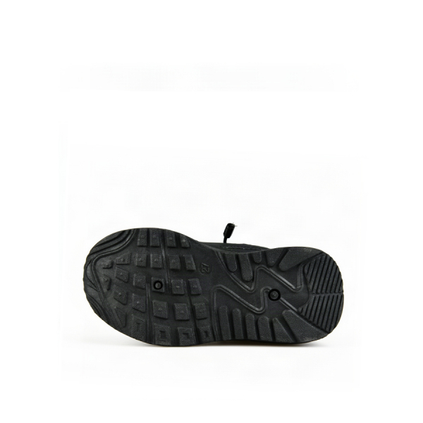 kids sneakers synthetic leather black 0164179