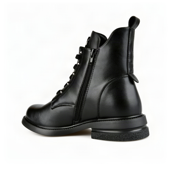 lady's boots synthetic leather black 0162915