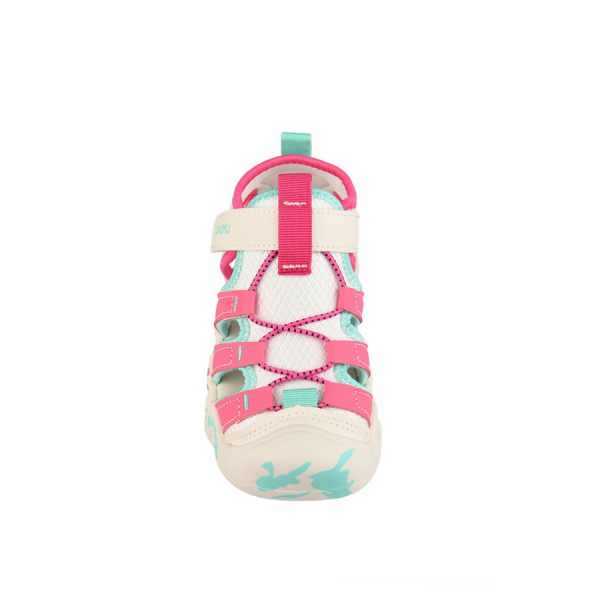 kids sandals eco leather/textile white/pink 0161792