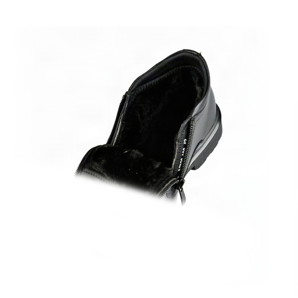 men's boots genuin leather black 0162971