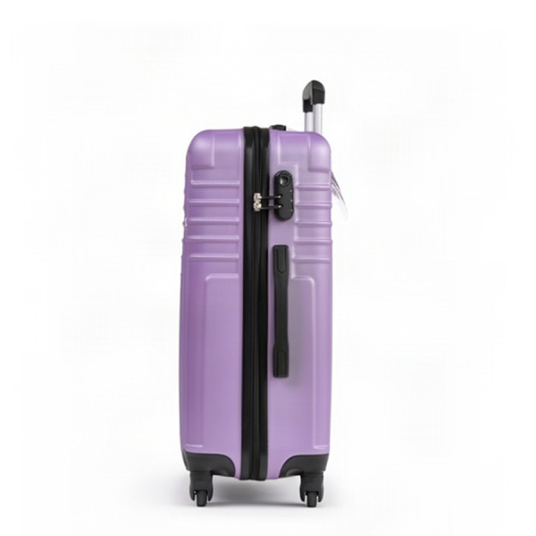 medium suitcase ABS plastic  purple 0163679