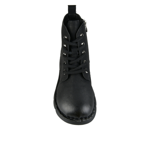 lady's boots genuin leather black 0162855