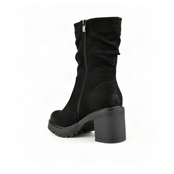 lady's boots textiles black 0163202