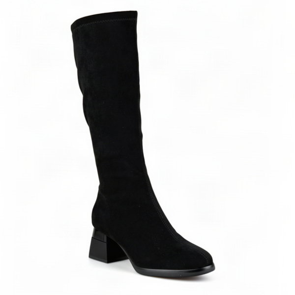 lady's high boots textile black 0162425