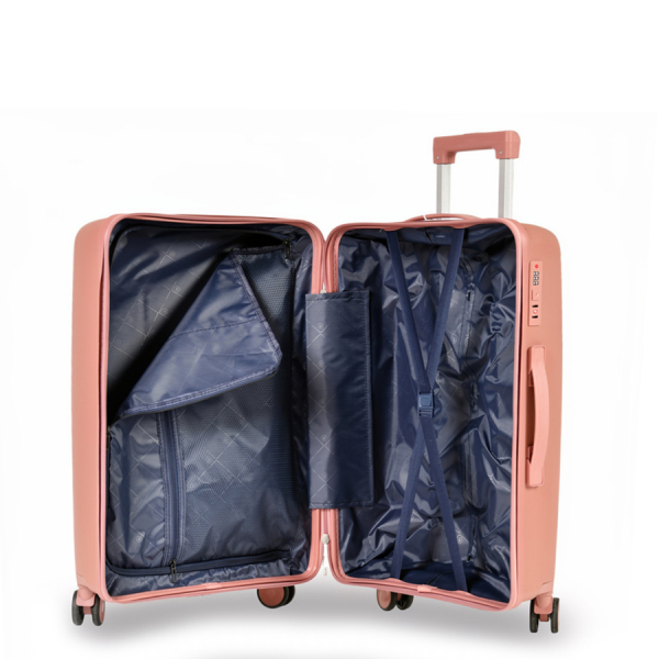 small suitcase polypropylene dark pink 0161577