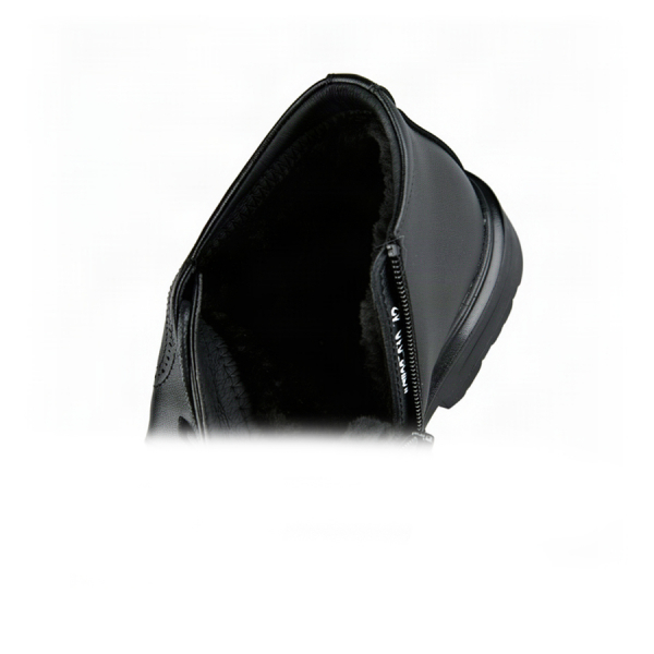 men's boots genuin leather black 0162973
