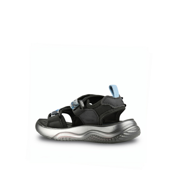 kids sandals eco leather/textile blue/green 0161805