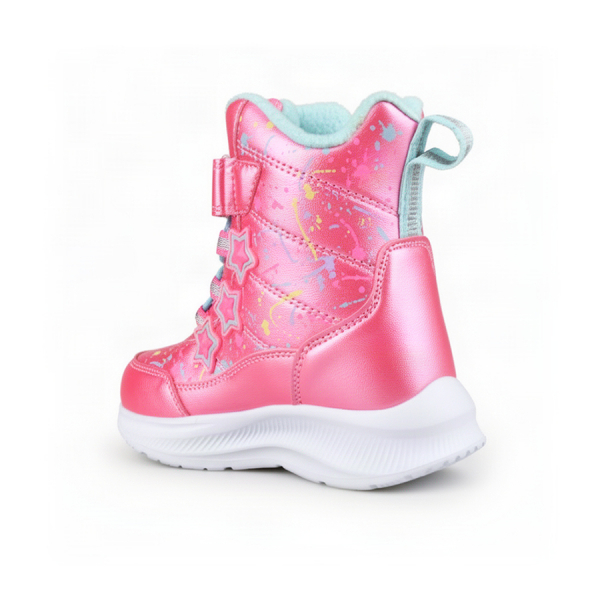 kids boots synthetic leather pink 0162289
