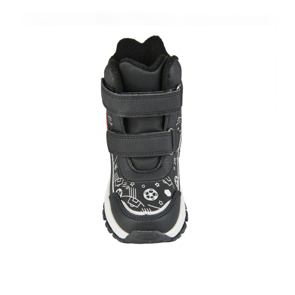kids boots synthetic leather black 0162294