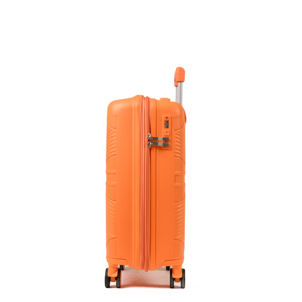 small suitcase polypropylene orange 0161433