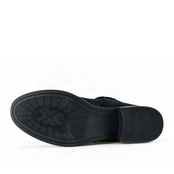 lady's high boots textile black 0163215