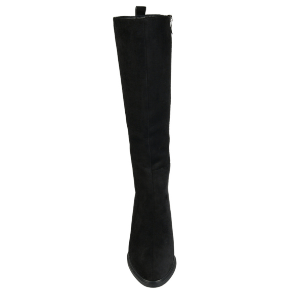 lady's high boots textile black 0163405