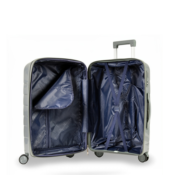 small suitcase polypropylene dark gray 0161598
