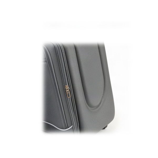 small suitcase textile grey 0163729