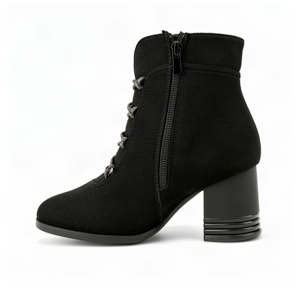 lady's boots textile black 0162451