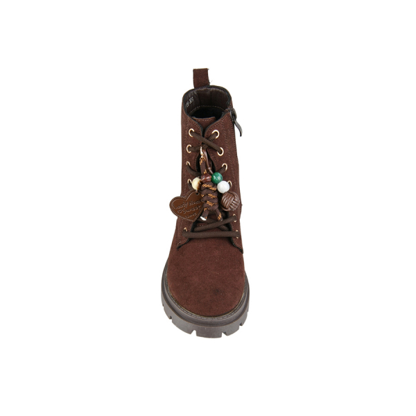 kids boots textiles brown 0162539