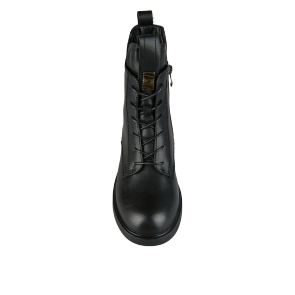 lady's boots genuin leather black 0162878