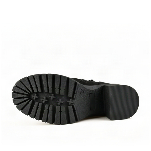 lady's boots textiles black 0163202