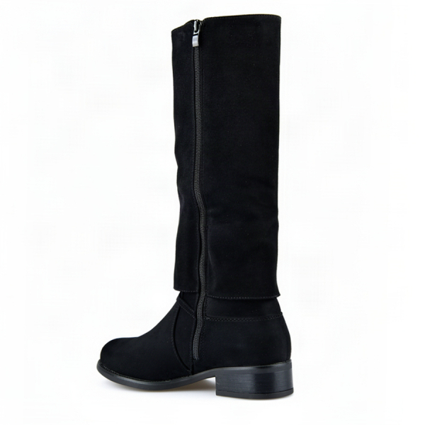 lady's high boots textile black 0163215