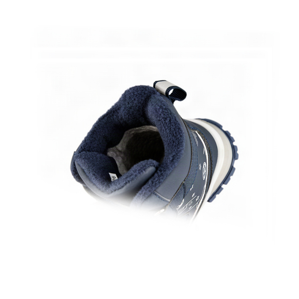 kids boots synthetic leather dark blue 0162295