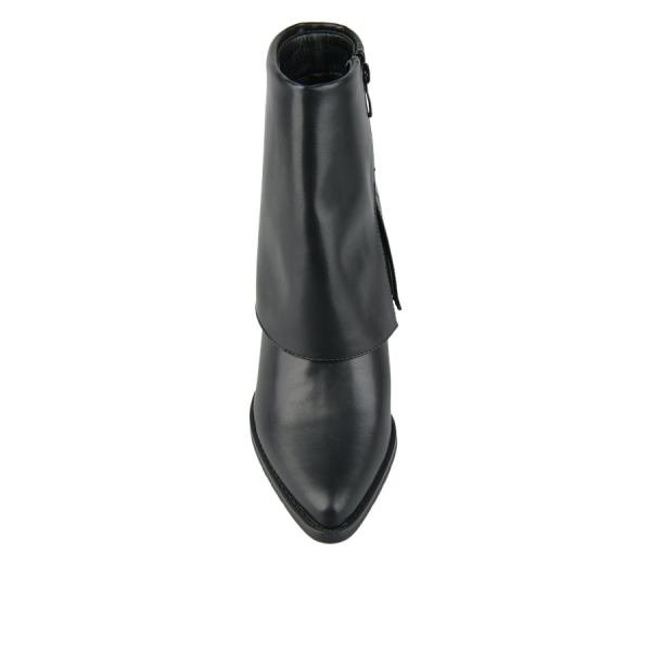 lady's boots synthetic leather black 0162827