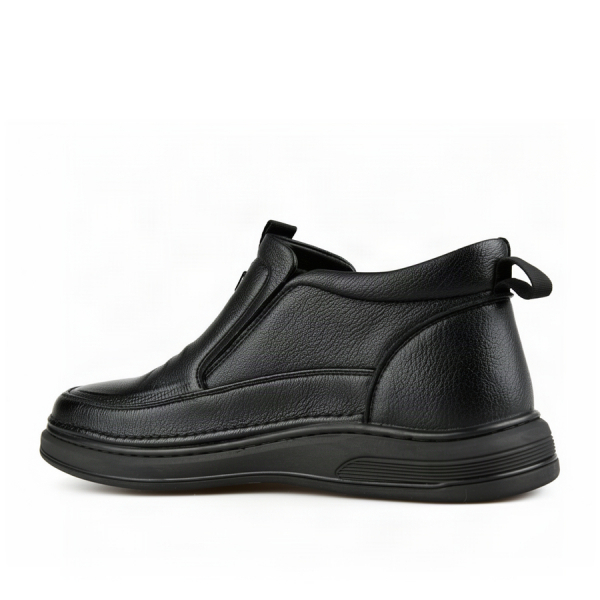 men's boots genuin leather black 0162969