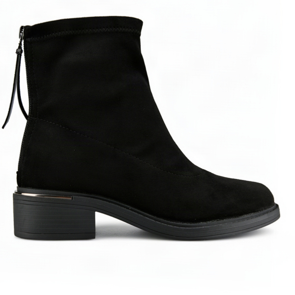 lady's boots textile black