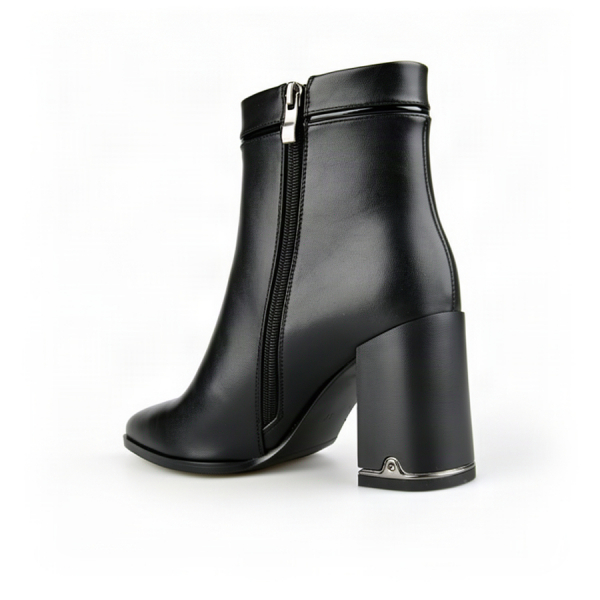 lady's boots synthetic leather black 0162108
