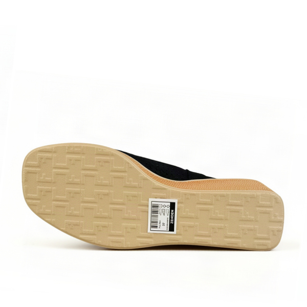 lady's sandals genuin leather black 0163747